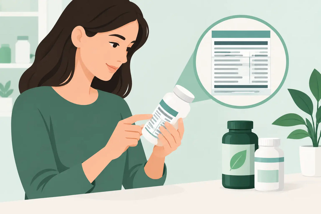 How to Read Supplement Labels Without Guesswork