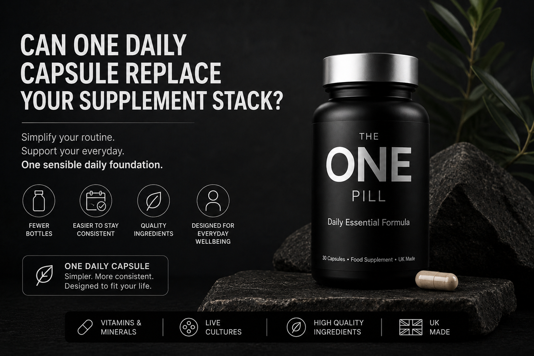 Can One Daily Capsule Replace Your Supplement Stack?